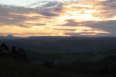 Balgowan sunset in April 2006