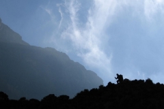 The climber - Leslies Pass